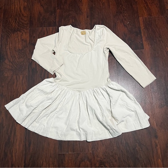 Free People Onda Drop-Waist Long-Sleeve Mini
Dress Large NWT - Picture 2 of 9